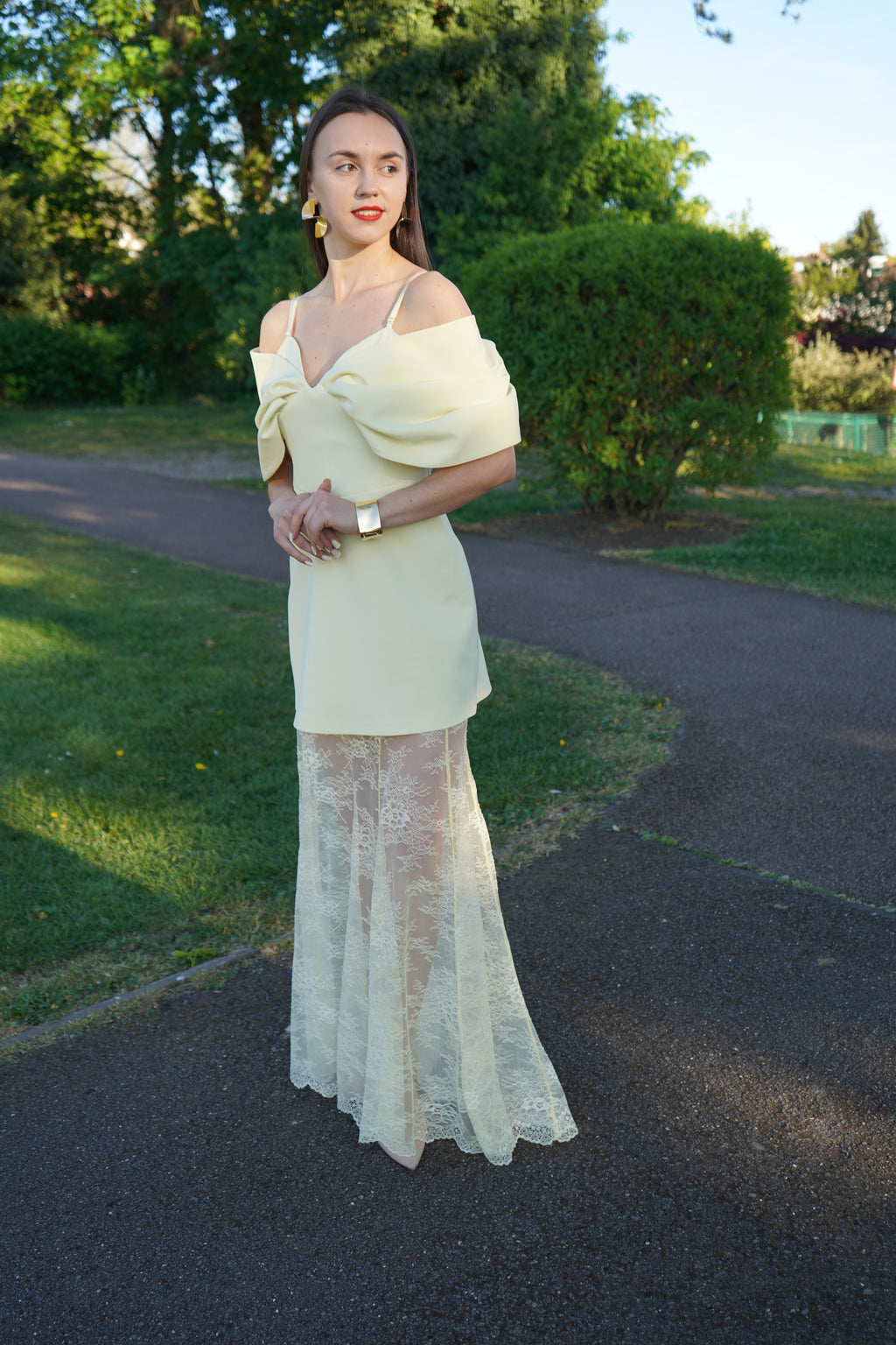 Yellow Convertible Dress
