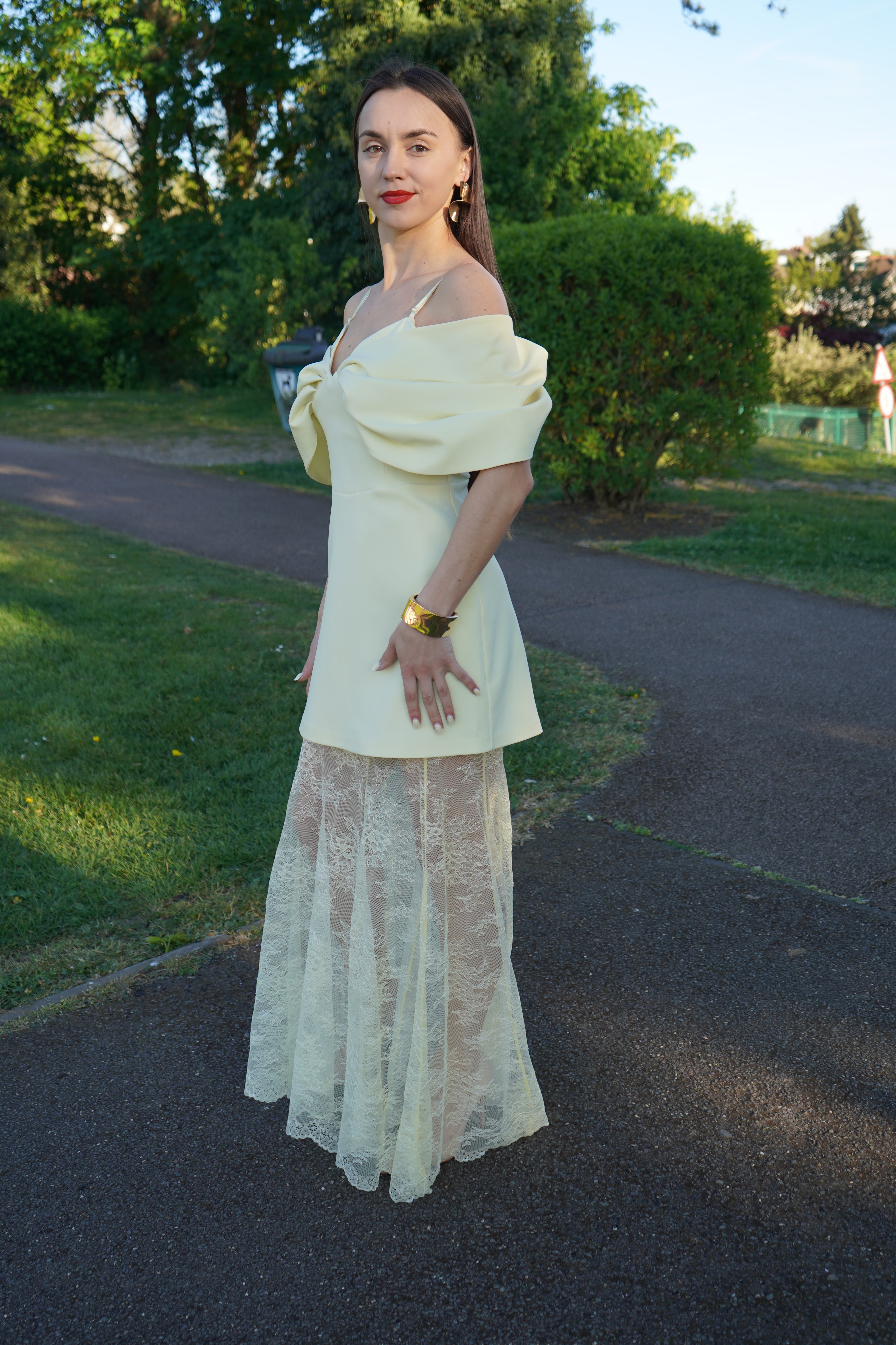 Yellow Convertible Dress