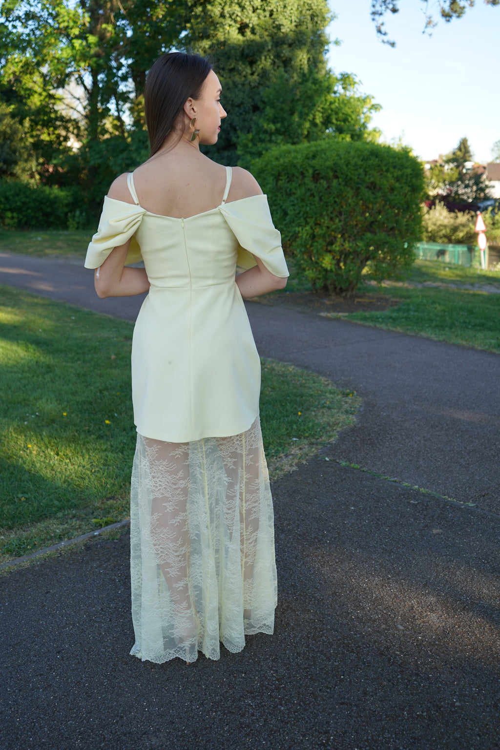 Yellow Convertible Dress