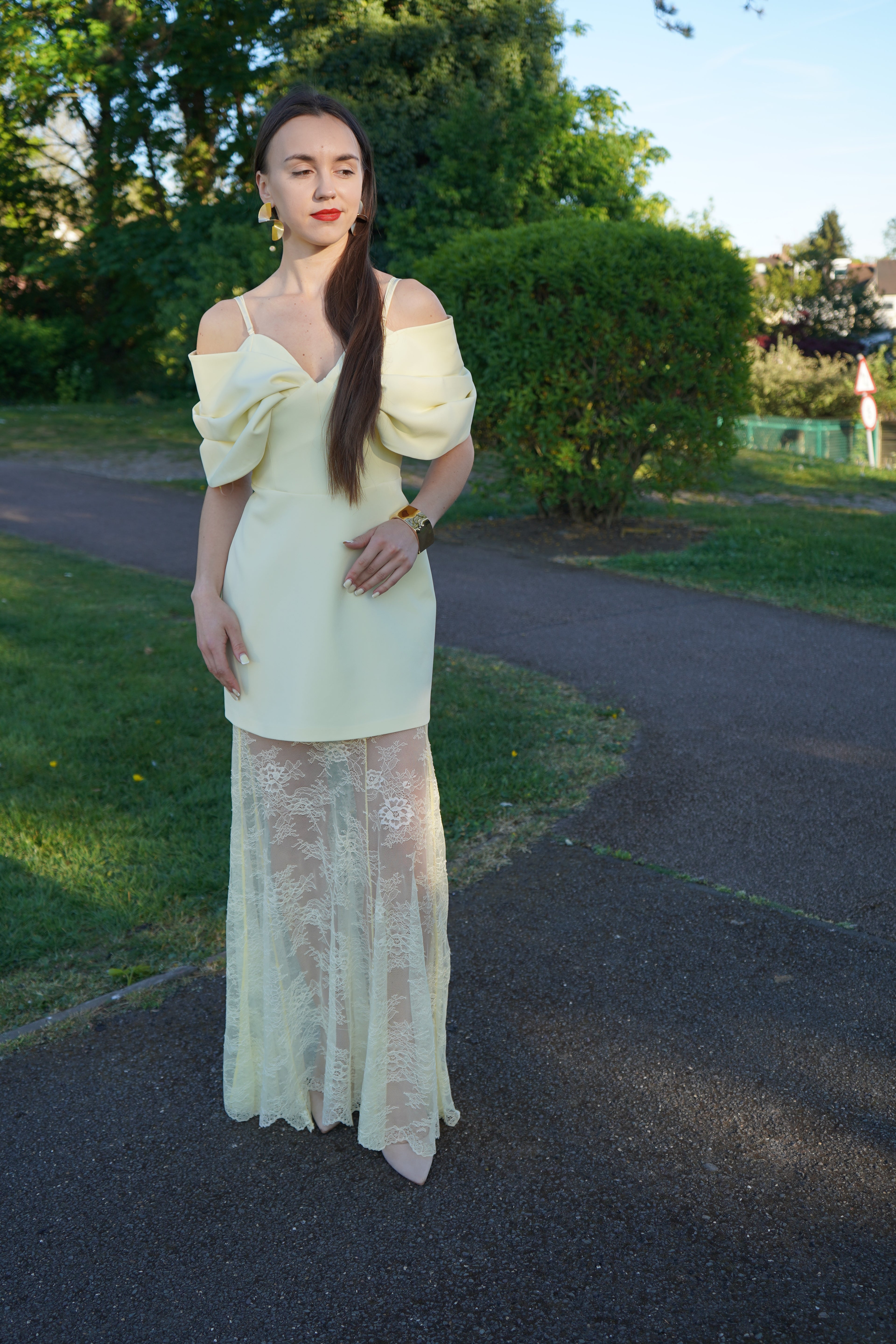 Yellow Convertible Dress