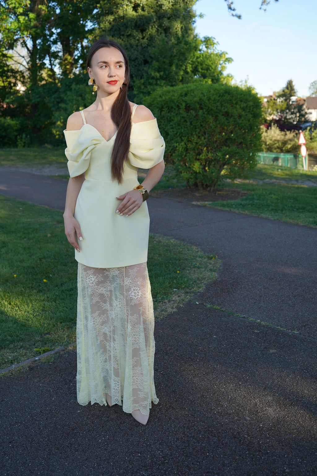 Yellow Convertible Dress
