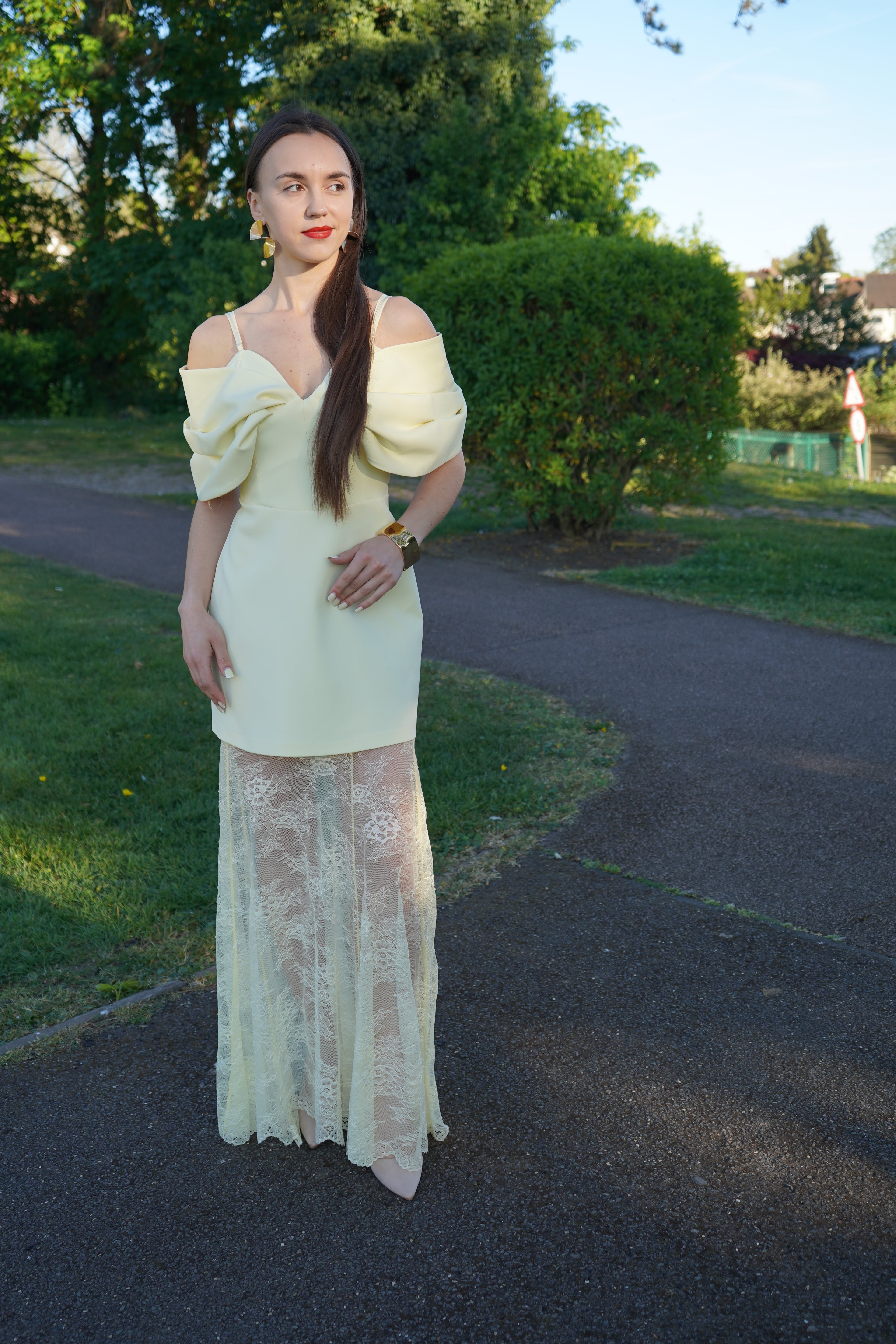 Yellow Convertible Dress