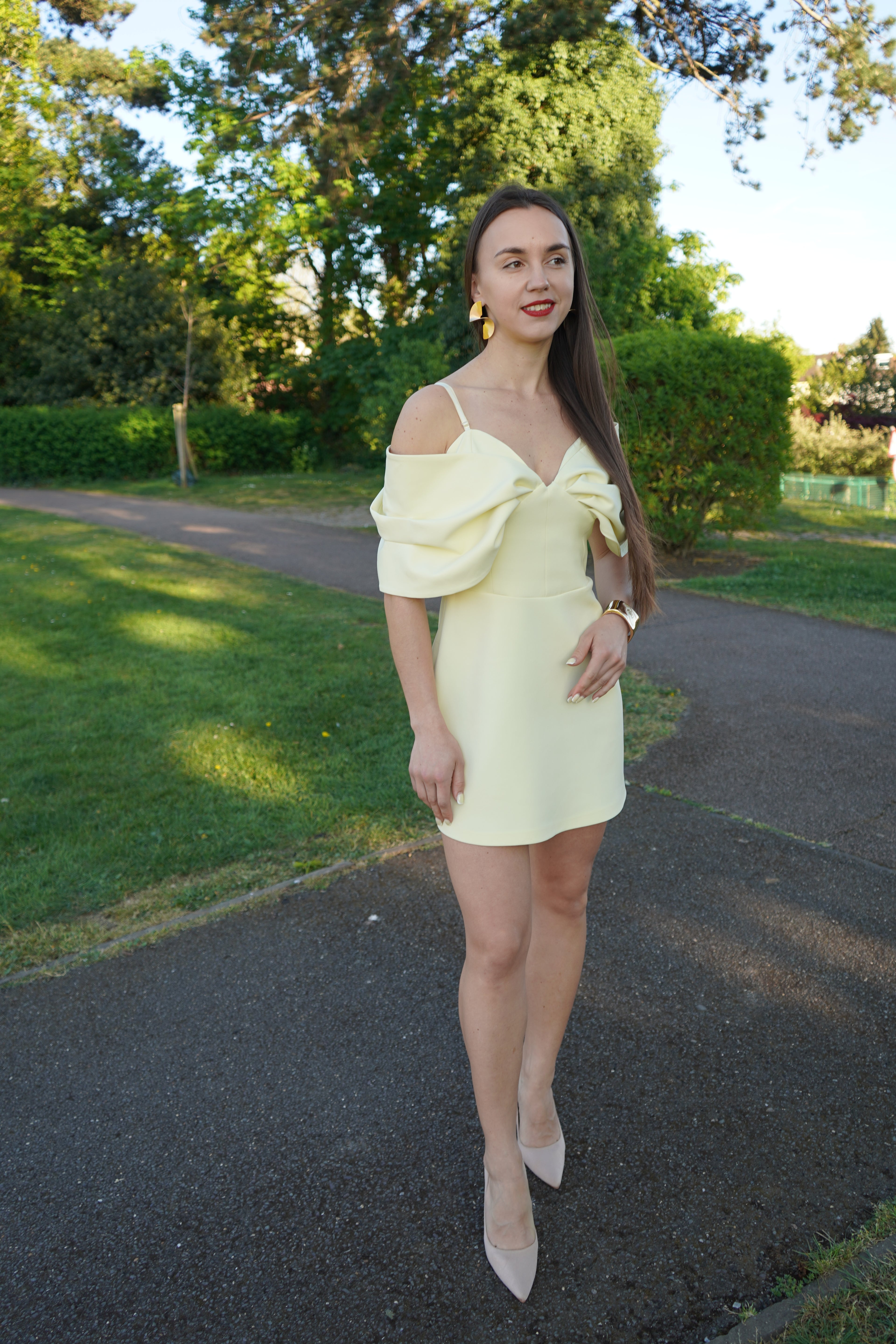 Yellow Convertible Dress