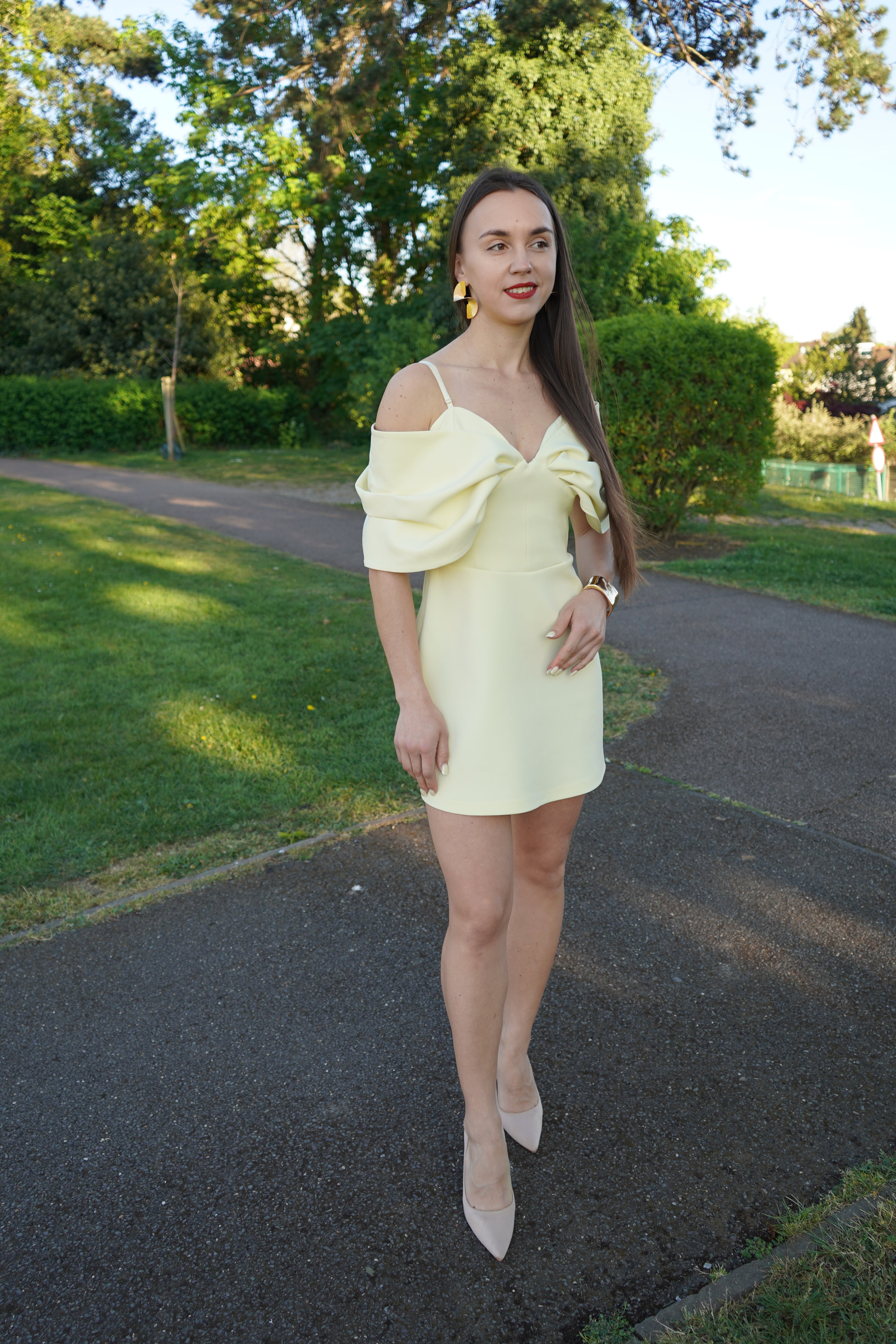 Yellow Convertible Dress