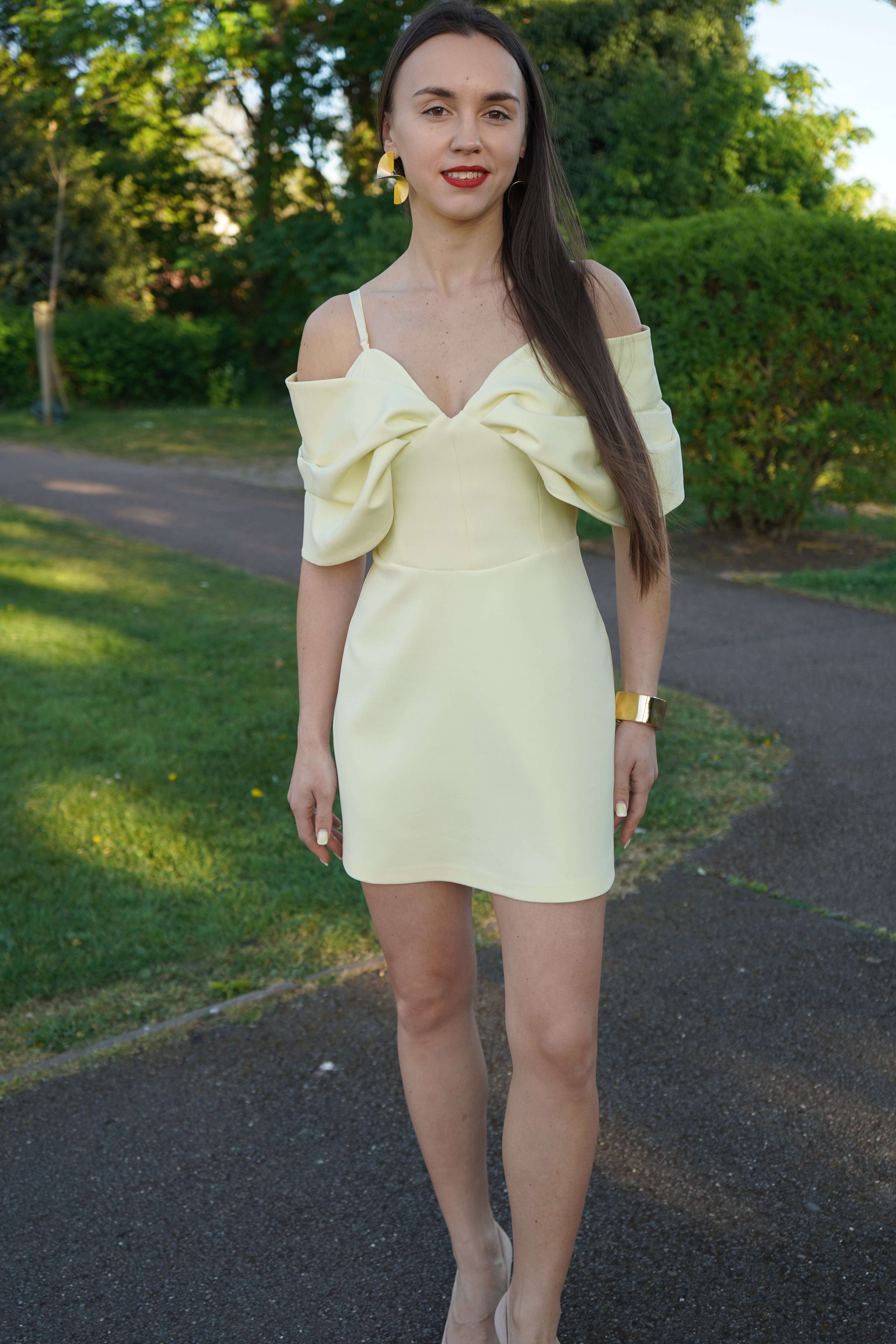 Yellow Convertible Dress