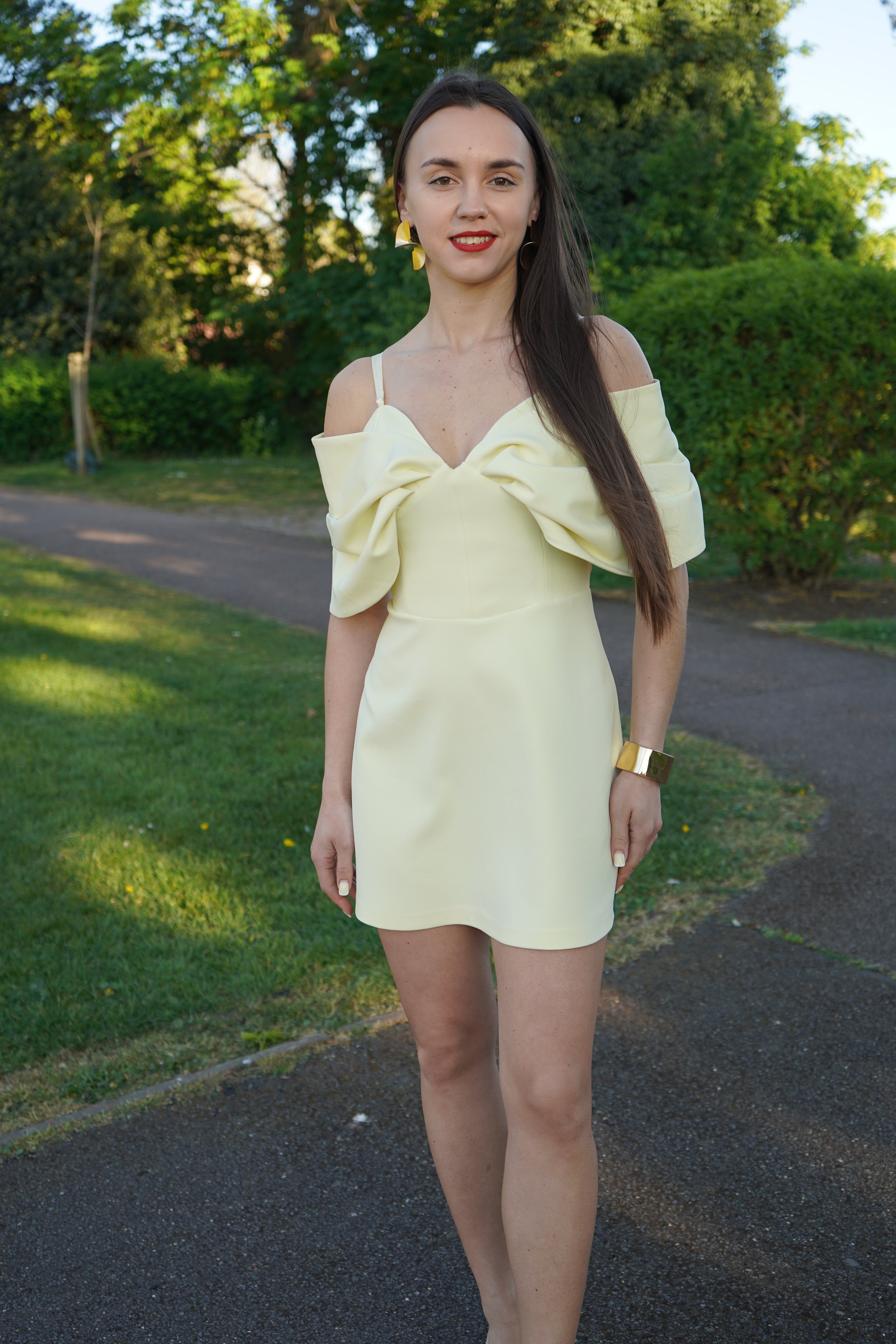 Yellow Convertible Dress