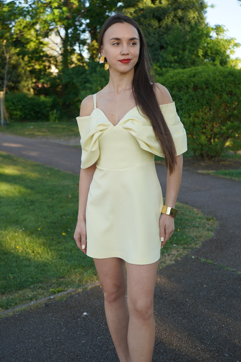 Yellow Convertible Dress