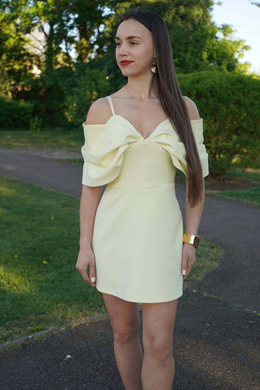 Yellow Convertible Dress