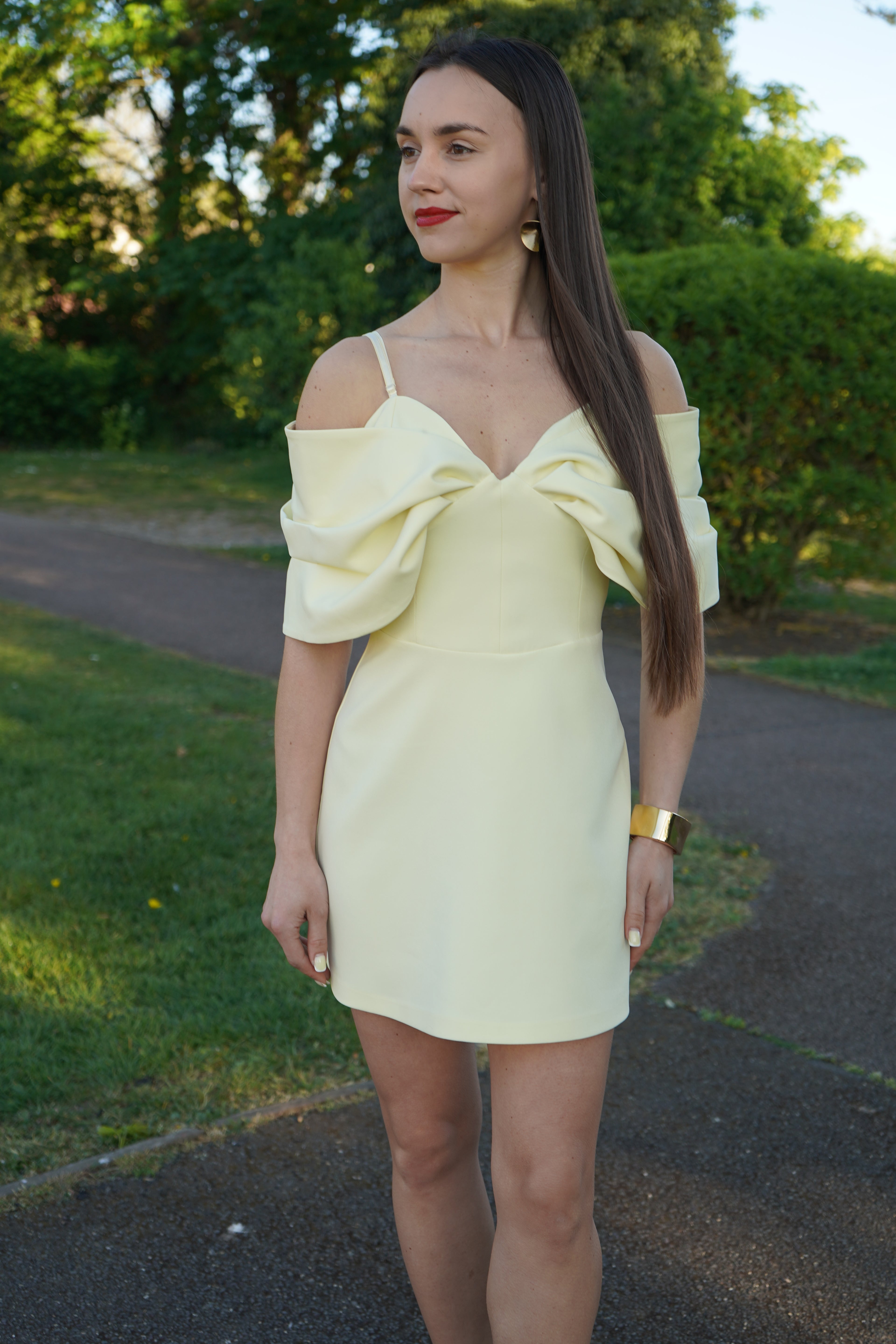 Yellow Convertible Dress