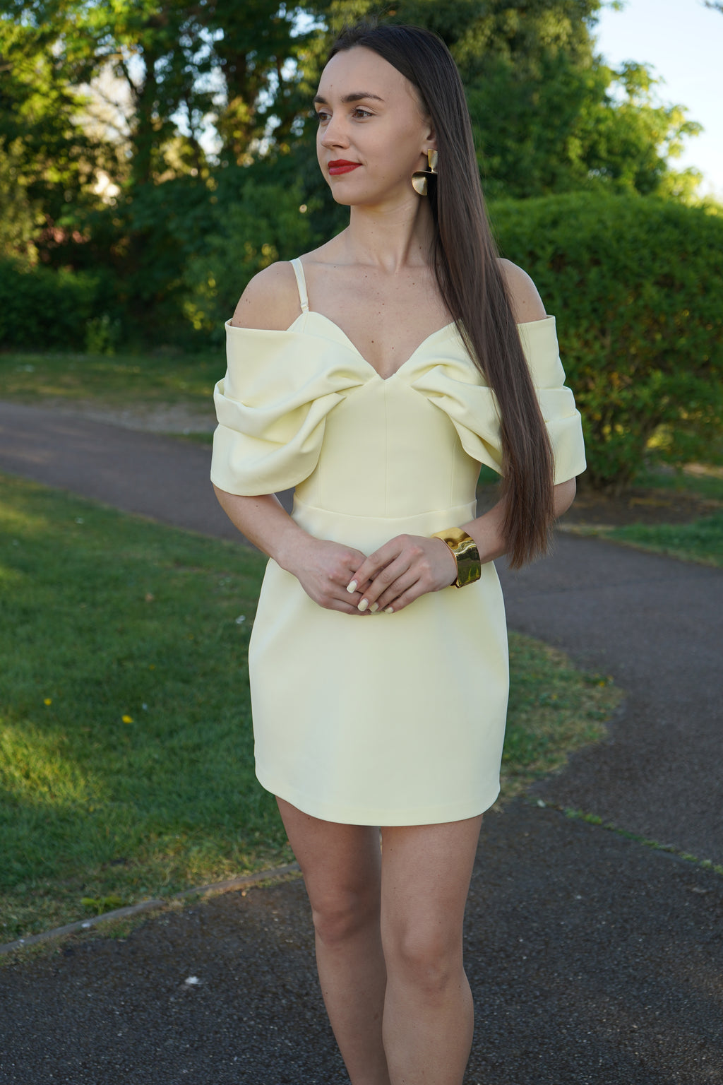 Yellow Convertible Dress