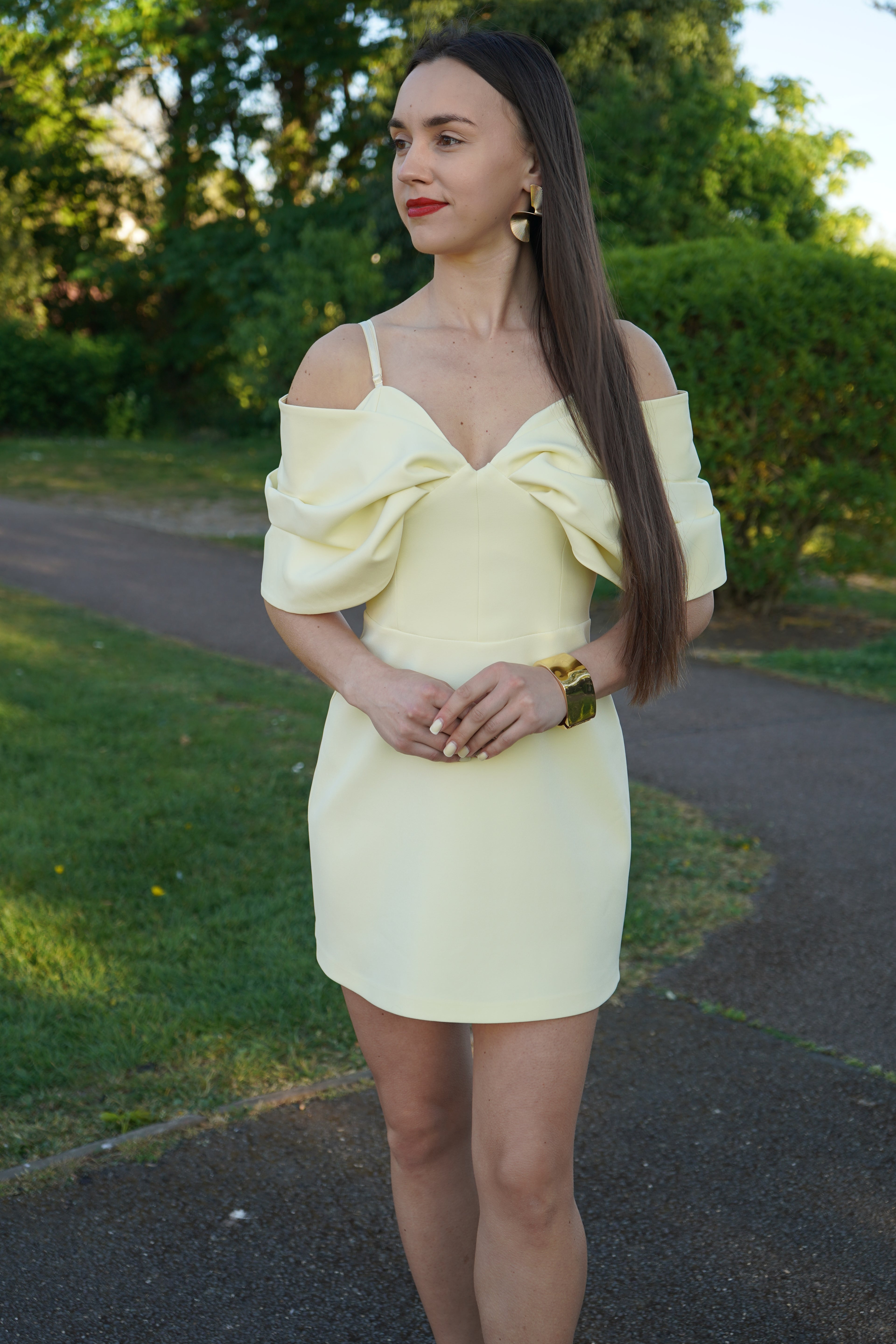 Yellow Convertible Dress