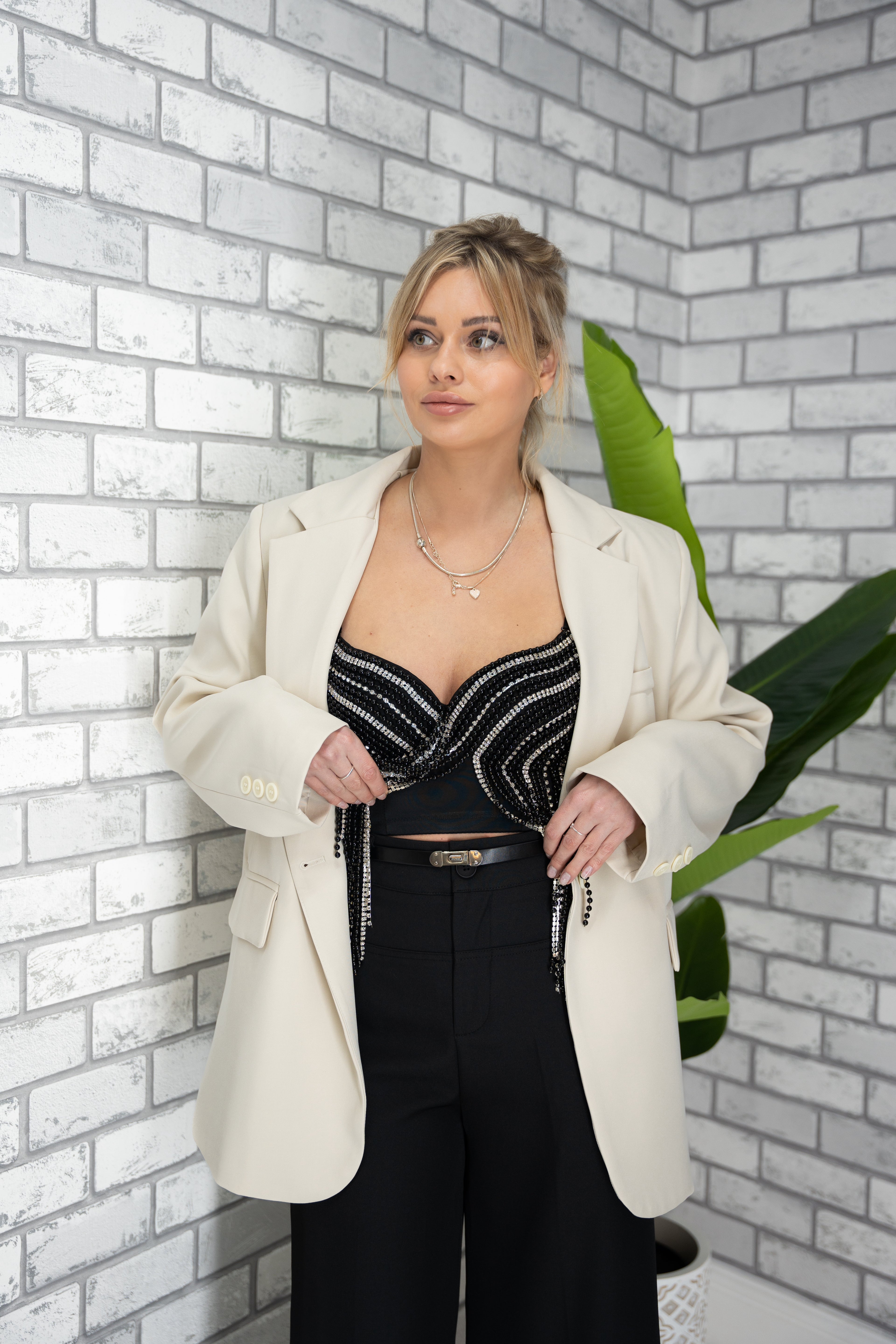 Wide-Leg Trousers